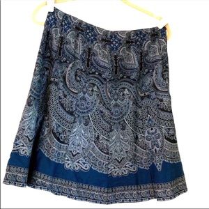 NWT Ann Taylor Silk Skirt